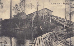 Karmansbo Ångsåg 1910