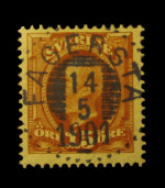 Fagersta Frimärke 14/5 1901