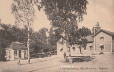 Fagersta, Tidningskiosken, Brukshandeln 1924