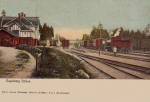 Fagersta, Engelbergs Järnvägsstation 1906