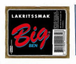 Fagersta Melings Bryggeri AB, Big Ben Lakritssmak