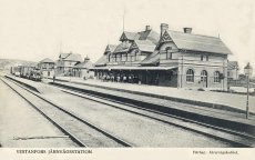 Fagersta, Vestanfors Järnvägsstation 1905