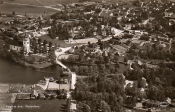 Fagersta, Flygfoto över Västanfors 1954