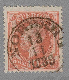 Norberg Frimärke 13/11 1889