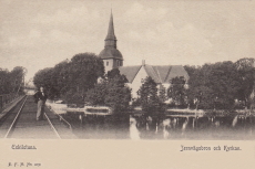 Eskilstuna, Jernvägsbron och Kyrkan