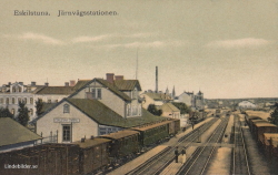 Eskilstuna Järnvägsstationen 1909
