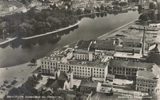 Eskilstuna, Stadshotellet och Stadsparken 1950