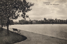 Eskilstuna Utsikt från Stadsparken 1920