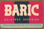 Eskilstuna Bryggeri AB, Baric Kolsyrad Bardrink