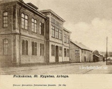 Folkskolan,  Stora Nygatan, Arboga