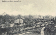 Degerfors, Strömtorps Järnvägsstation 1907