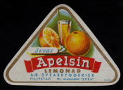 Filipstad, AB Sveabryggerier, Sveas Apelsin Lemonad