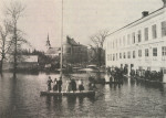 Lindesberg Strandskolan, Översvämmning 1924