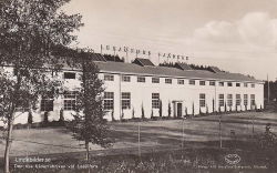Den nya Fjäderfabriken vid Lesjöfors 1949
