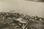 Gotland, Flygfoto över Fårösund 1936