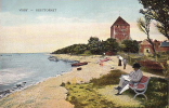 Gotland, Visby,  Kruttornet Färg