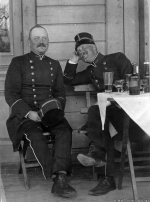 Kumla, Sannahed Militärer vid Snapsbordet 1905