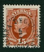 Degerfors Frimärke 5/7 1902