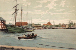 Gotland, Visby Hamnparti 1907