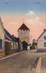 Gotland, Visby Strandgatan  1929