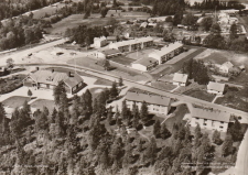 Flygfoto över Stråssa 1963