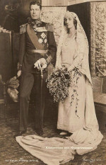 Gustaf VI Adolf och Louise gifta 1923