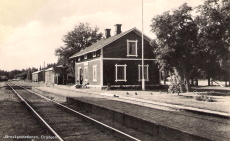 Hällefors, Järnvägsstationen, Grängen 1952