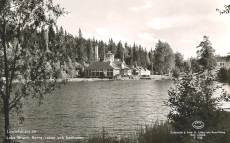 Hällefors, Loka Brunn, Norra Loken och Badhusen 1954