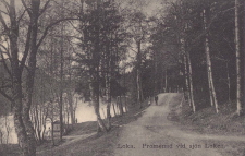 Hällefors, Loka promenad vid Sjön  Loken 1905