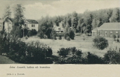 Hällefors, Loka Lazarett, Badhus och Brunnshus 1904