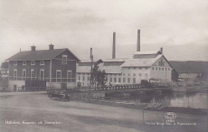 Hällefors,  Kvarnen och Järnverket 1936