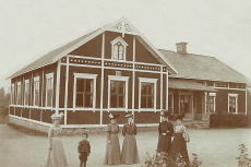 Hällefors, Saxhyttans Skola 1907