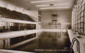 Eskilstuna, Simhallen nya Varmbadhuset 1943