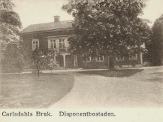 Karlskoga, Carlsdahls Bruk,  Disponentbostaden 1912