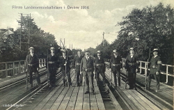 Första Landstormsinkallelsen i Örebro 1914