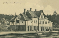 Fagersta, Ängelsberg Järnvägsstationen 1918