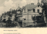 Parti af Engelsbergs Station 1919