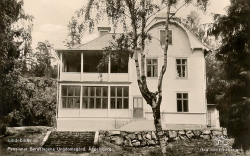 Pensionat Bergslagens Ungdomsgård, Ängelsberg 1949
