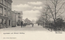 Halsberg, Apoteket och Hotell Röding 1902