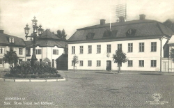 Sala, Stora Torget med Rådhuset 1924