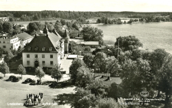 Lindesberg,  Utsikt från Kyrktornet 1965