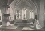 Lindesberg Interiör i kyrkan 1940