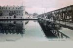 Eskilstuna, Järnvägsbron och Kyrkan 1904